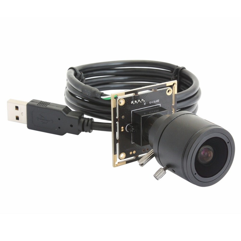 5MP CMOS Camera Module 2.8-12mm Varifocal Lens HD Webcam For RaspberryPi Android gallery