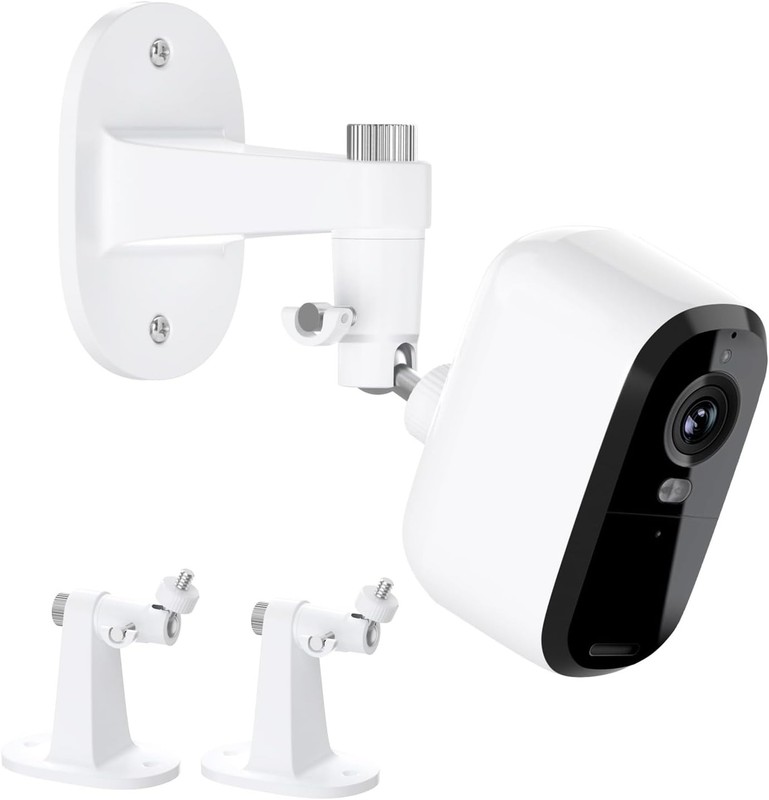 2Pack Adjustable Mount for Arlo Essential 2K Indoor/Outdoor(2nd White