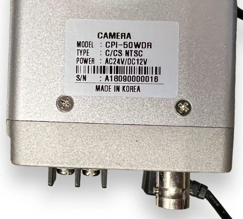 ConnectorsPlus Inc. CPI-50WDR C/CS NTSC Camera with 2.8-12mm 1:14 1/2.7" Lens gallery
