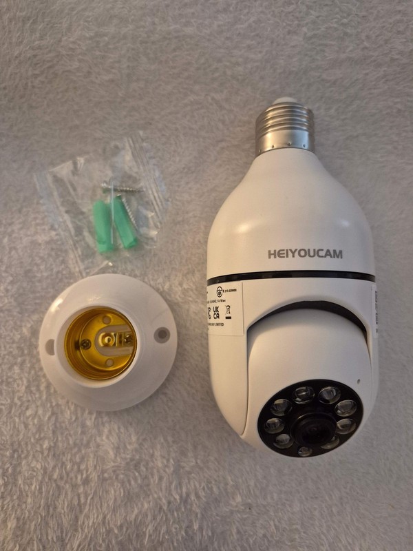 New HEIYOUCAM WiFi Smart 1080P Bulb Security Camera gallery