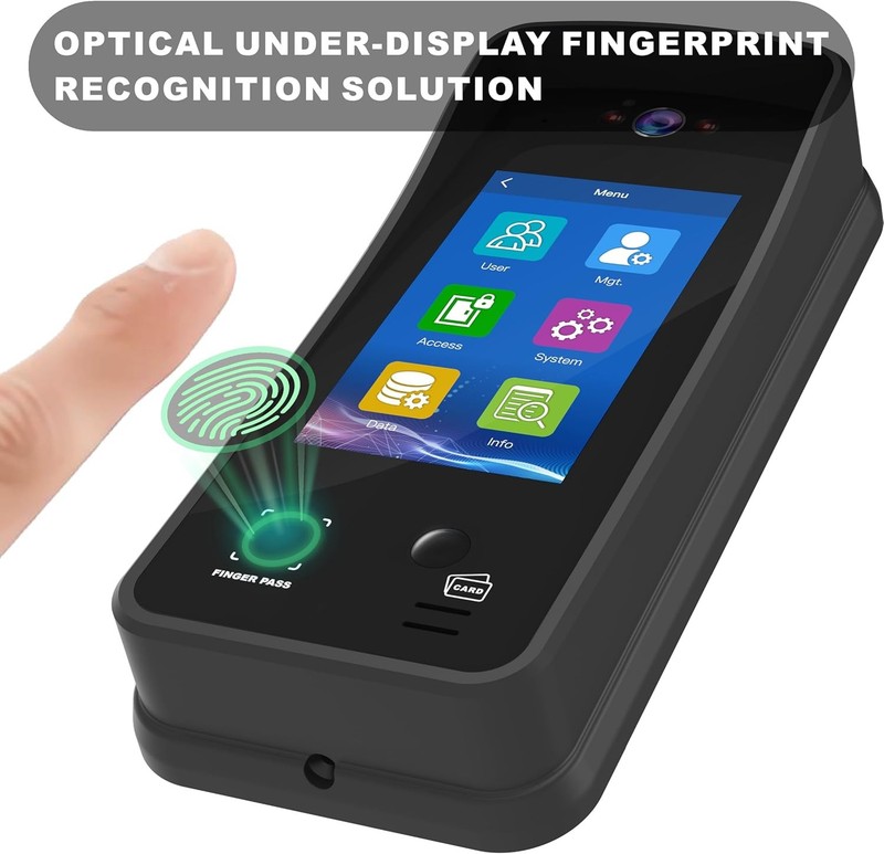 Video Doorbell Intercom Night Vision Camera Access Control with Chime gallery