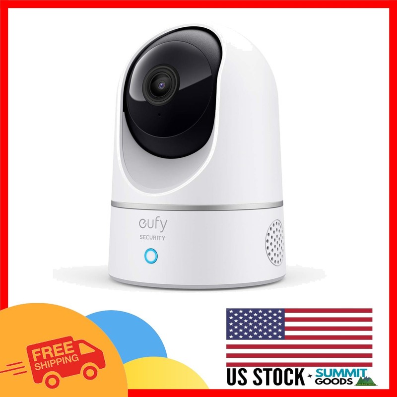 Smart 2K Indoor Security Camera – Motion Tracking, Night Vision & Easy Setup