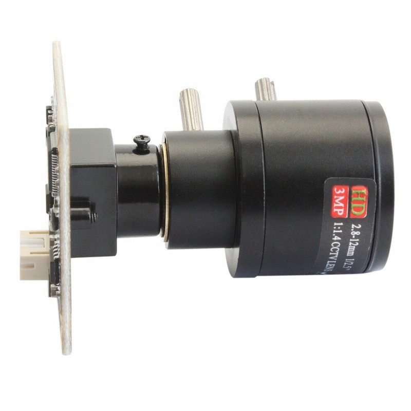 5MP CMOS Camera Module 2.8-12mm Varifocal Lens HD Webcam For RaspberryPi Android gallery