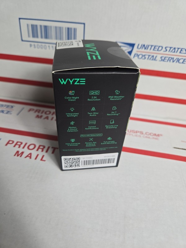 Wyze Cam v4 2.5K QHD Indoor/Outdoor WiFi Smart Security Camera Wired Black gallery