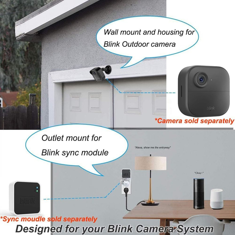 All-New Blink Outdoor Camera Surveillance Mount, 3 Pack Weatherproof Protective gallery