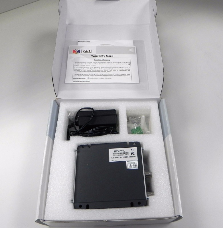 ACTi SED-3200 Single Channel Video Encoder, 30 fps, 720 x 480