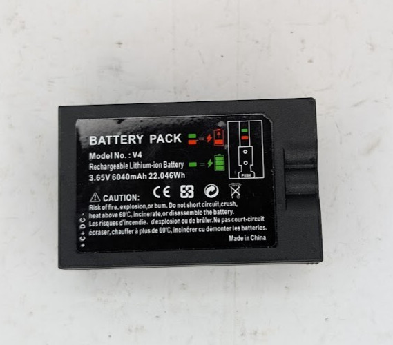 (1) V4 Rechargeable Battery Pack For Ring Video Door Bell 4, 3, 2 Quick Release