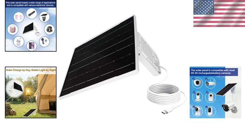 Versatile 3W Solar Panel with 23% Efficiency & Waterproof Design for Outdoor Use gallery