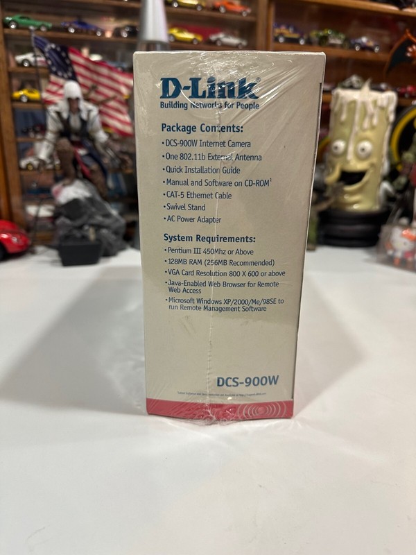 D-LINK DCS-900 10/100TX HOME SECURITY INTERNET CAMERA New Factory Sealed gallery