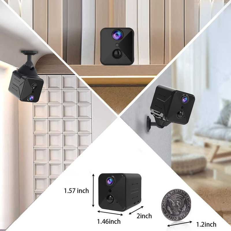 Wireless Mini Security Camera Fkj-Wifi, Remoted App Viewing, Long Time Standby B gallery