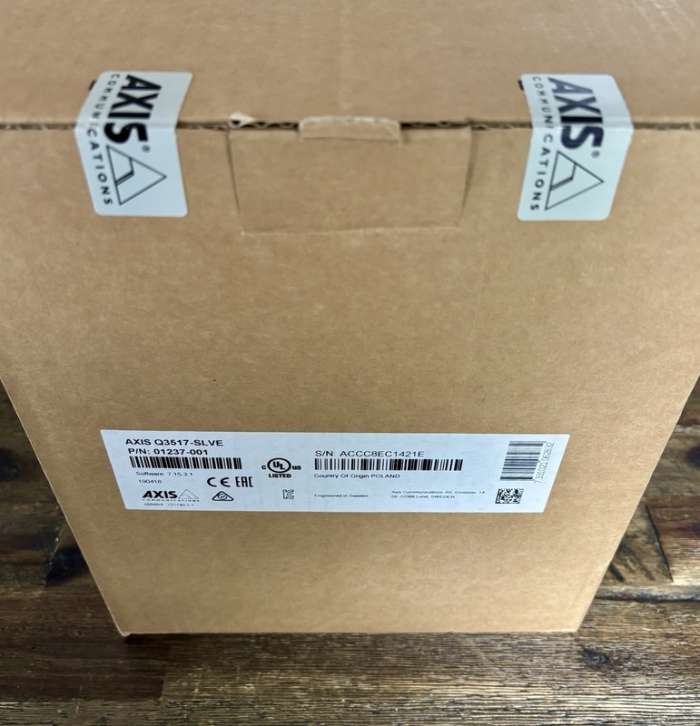 NEW SEALED AXIS Q3517-SLVE Dome Camera Indoor/Outdoor - 5MP - 01237-001 gallery