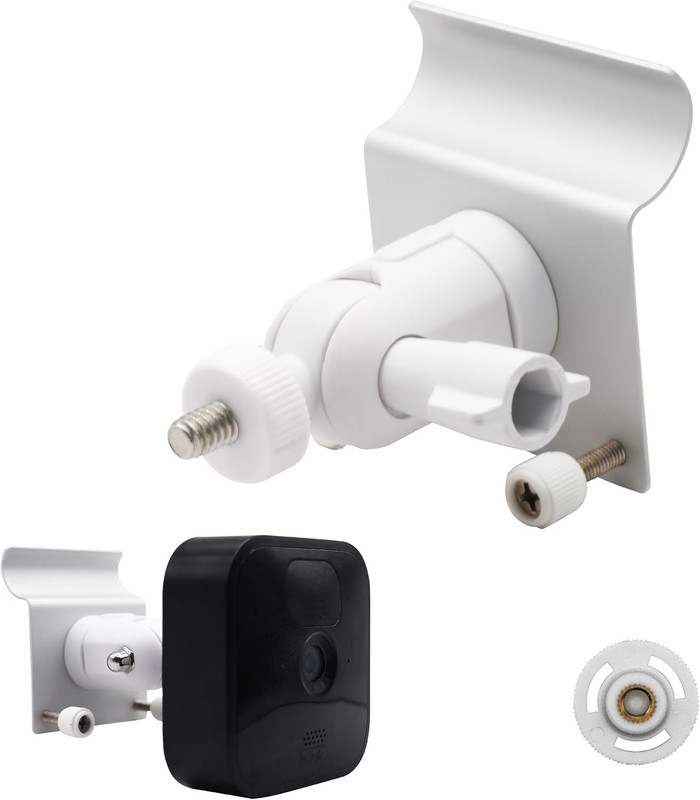 Vinyl Siding Mount Compatible with Blink Camera Outside with 360° Swivel & 90° T