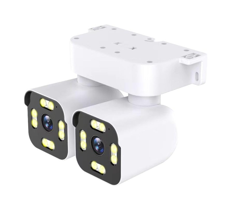 Dual Lens Outdoor Cameras 2.5K/5MP House Cameras Wired Plug-in | Wireless WiF... gallery