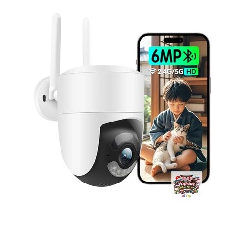 NEW 【6MP+ High Resolution & AI Automatic Tracking】AESTIQUO Outdoor Security
