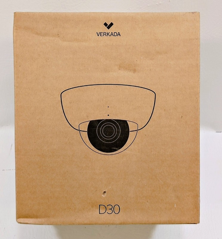 Verkada D30 Dome Indoor Camera – Open Box – Very Good Condition