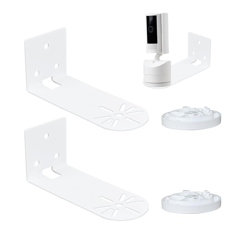 2 Pack Adhesive Wall Mount Compatible with Ring Pan-Tilt Indoor Cam,Ring Indo…