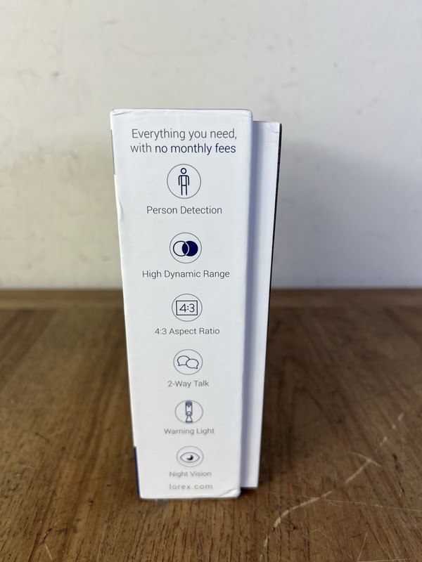 NEW/NEVER USED IN OPEN BOX: Lorex B451AJD-E Smart Doorbell 2K QHD Wired Video gallery