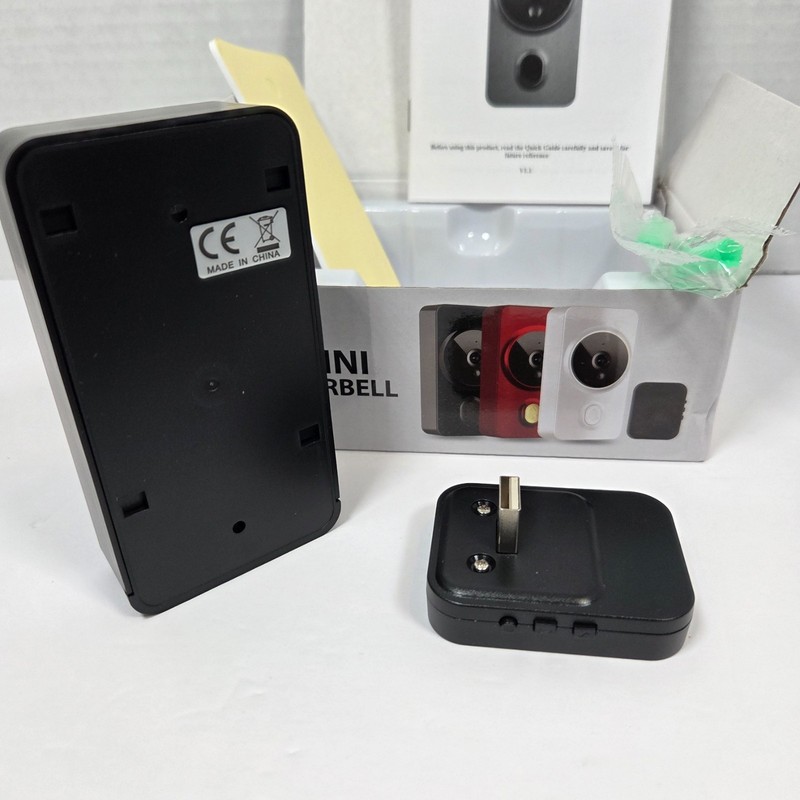 Mini Wireless Doorbell Camera Real Time 2 Way Audio WiFi Compatible Night Vision gallery
