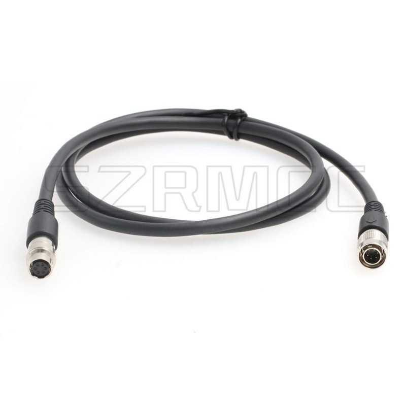Hirose 6 Pin Male To Female Extension Cable Industrial Camera HR10A7J6S