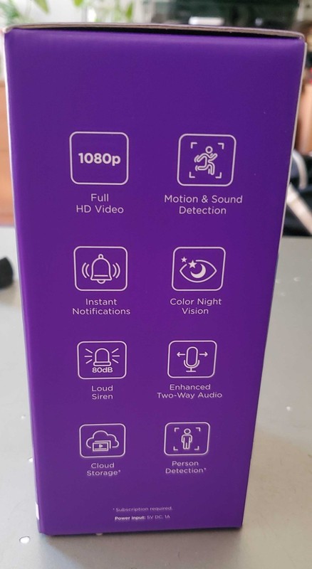 Roku Indoor Camera SE 1080p HD Video, Smart Alerts, Two-Way Audio, Cloud Storage gallery