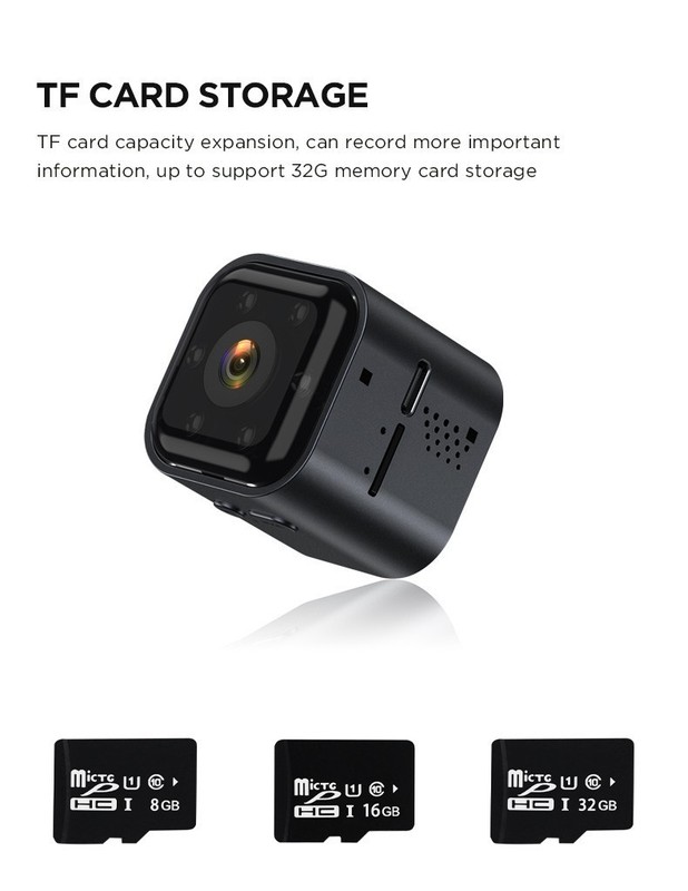 Mini Camara Oculta Espia De Seguridad Wifi 1080P Inalambrica Con Audio Y Video gallery