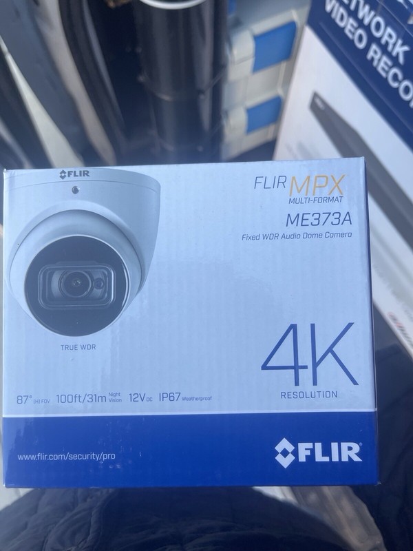 FLIR ME373A Audio Dome Camera – White