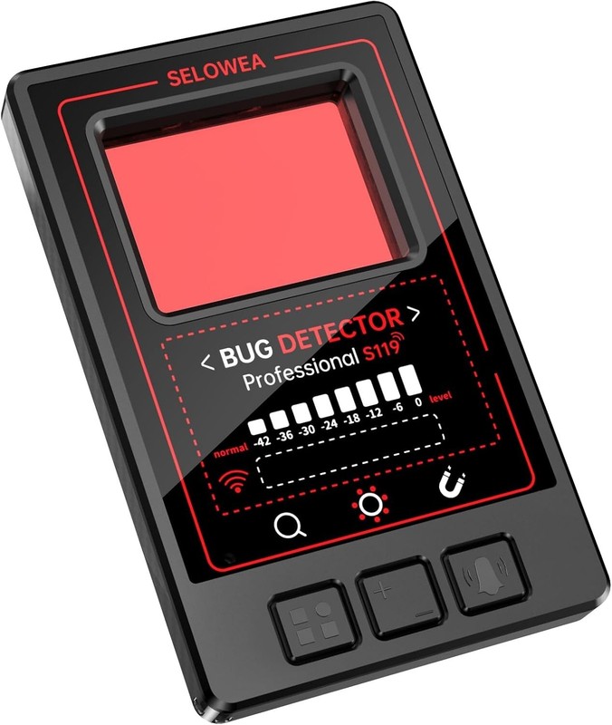 Hidden Camera Detector Professional RF Bug Detector Anti Spy Finder GPS Tracker gallery