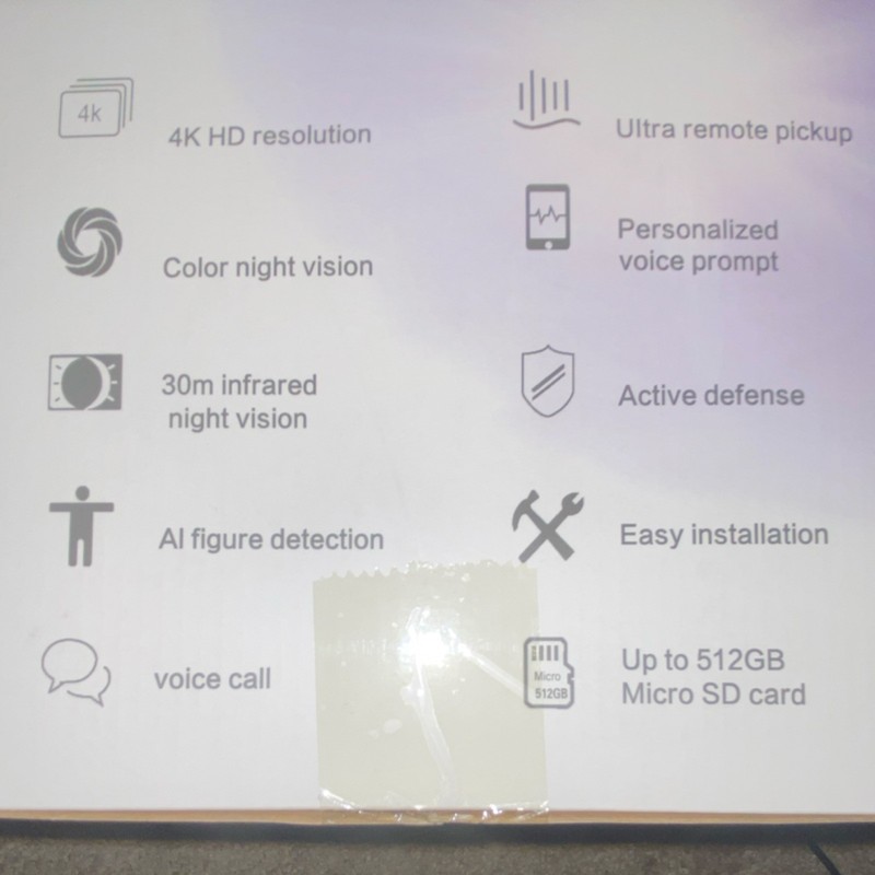 Solar 4K UHD 4G/Wi-Fi IP Camera Color Night Vision AI 2-Way Audio 512GB gallery