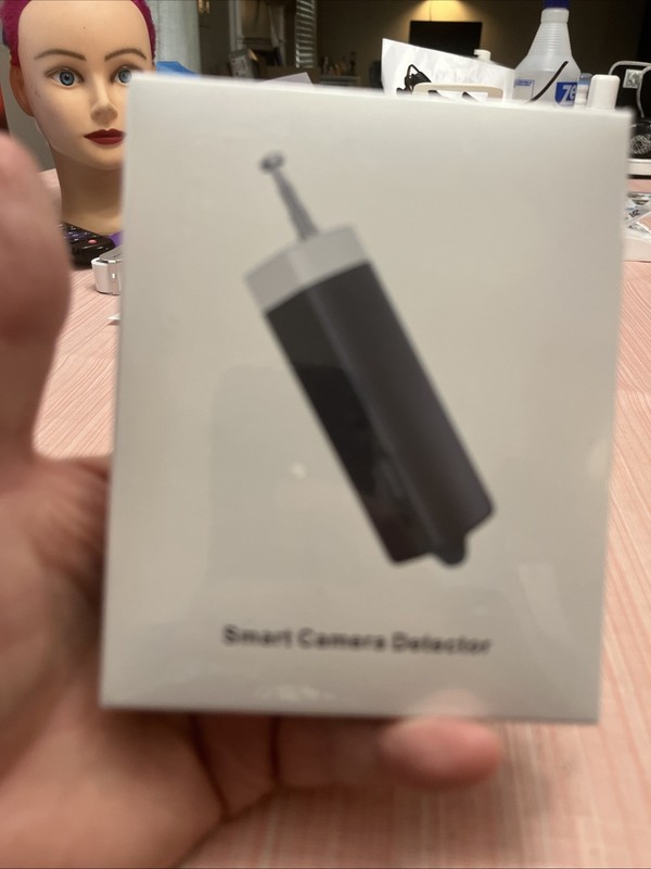 Smart Camera Detector – Anti‑Spy, RF & Infrared Bug Finder – NEW w/ Box