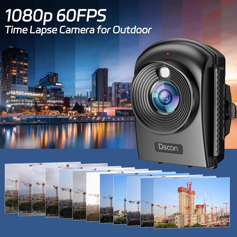 1080p FHD Outdoor Time Lapse Camera IP66 Construction Camera gallery