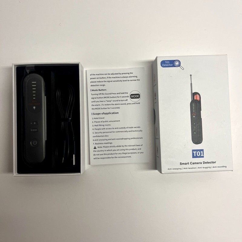 Smart Camera Detector *OPEN BOX* T01