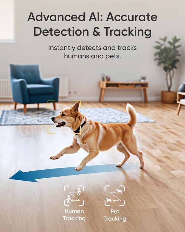 eufy Indoor Cam E30 4K UHD Security Camera Color Night Vision Pet/Baby Monitor gallery