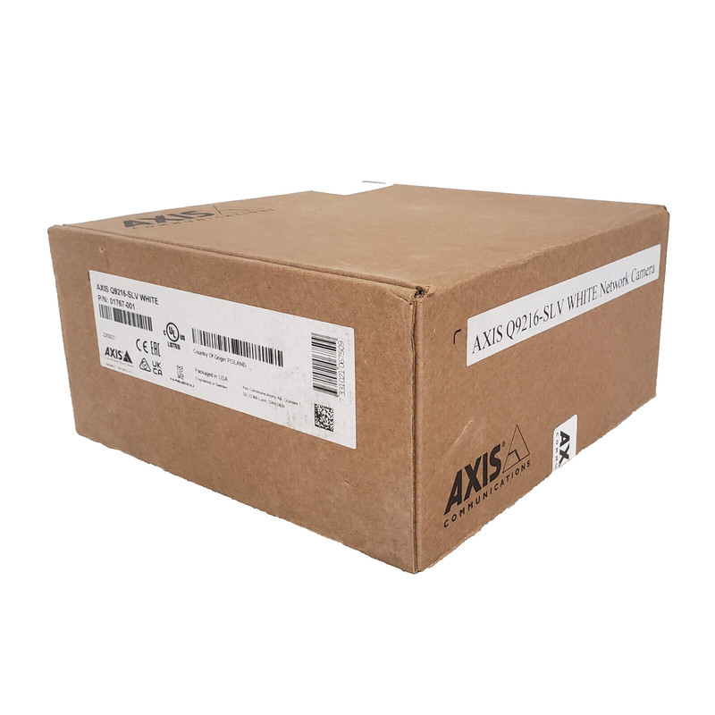 AXIS Q9216-SLV Network Corner Mount Camera 1767-001 Impact-Resistant No-Ligature