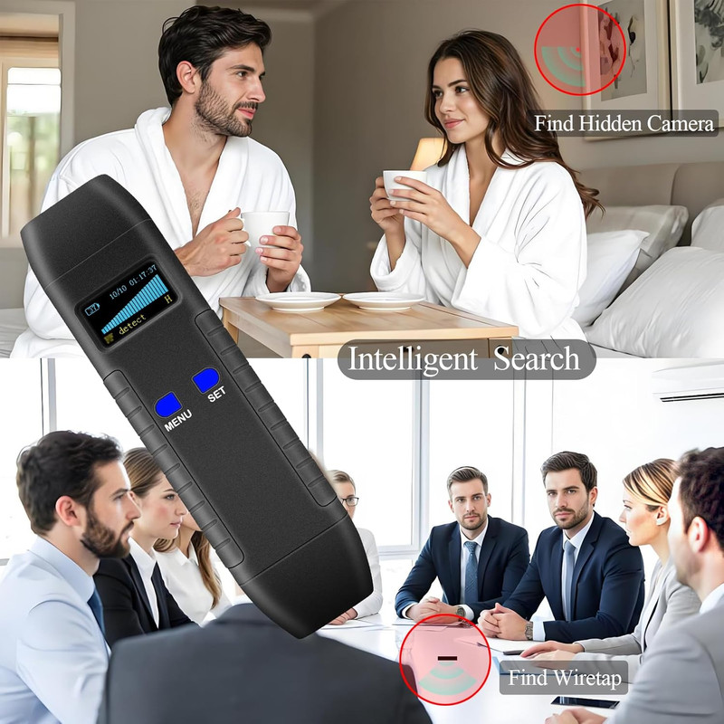 Hidden Camera Detector, RF Bug Finder & GPS Tracker Detector for Privacy Protect gallery