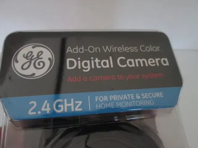 NEW Sealed GE 45256 Add-On Wireless Color Digital Security Camera 2.4GHz gallery