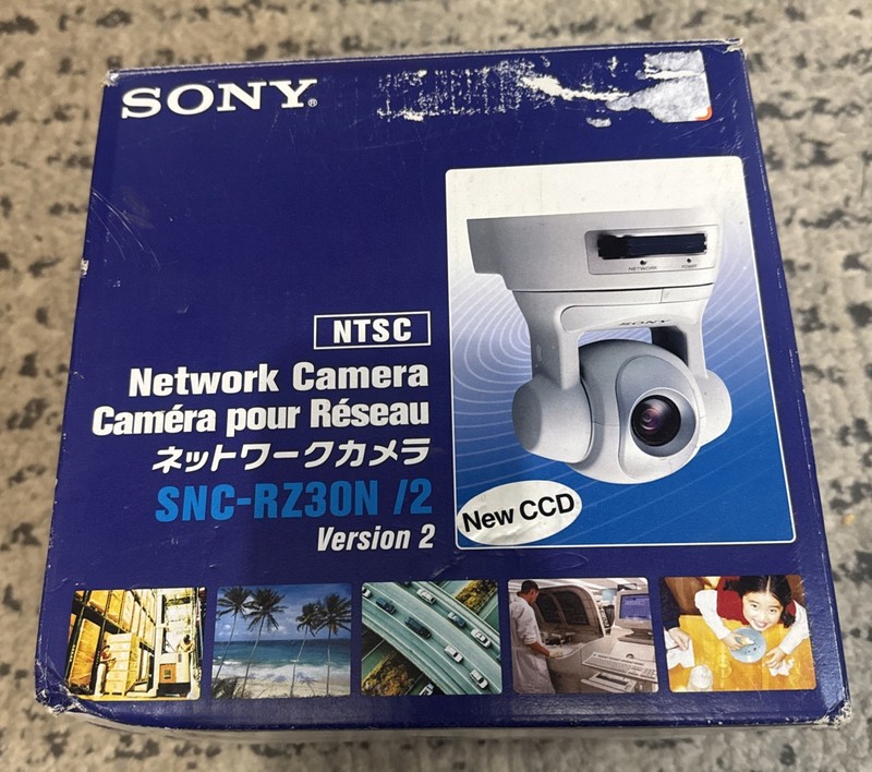 Sony NTCS SNC-RZ30N Network Camera Pan/Tilt/Zoom (PTZ) IP surveillance camera