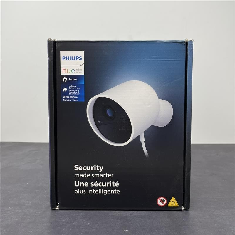 Philips - Hue Battery Security Camera, 581504 - White gallery