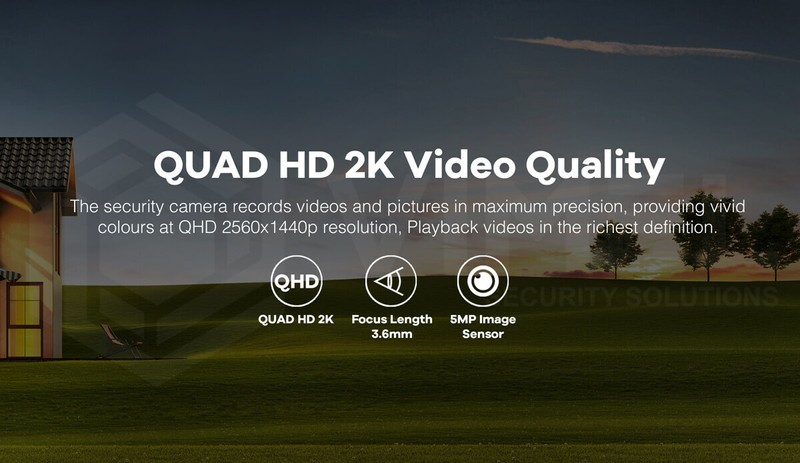 4G Wireless Solar Security Farm Camera PIR QHD 2K LIVE Night Vision PTZ gallery