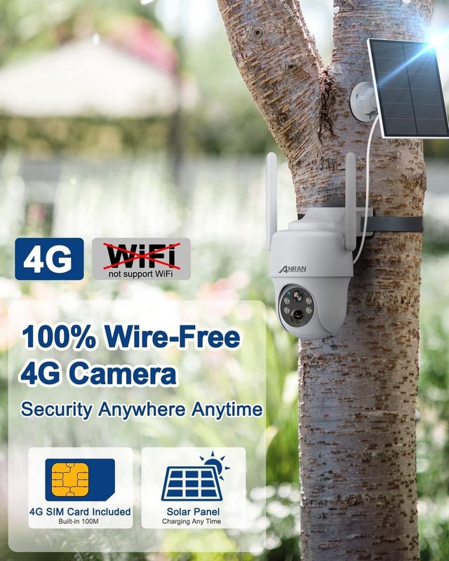 Solar-Powered Outdoor Security Camera | Smart Detection & Alerts Included gallery