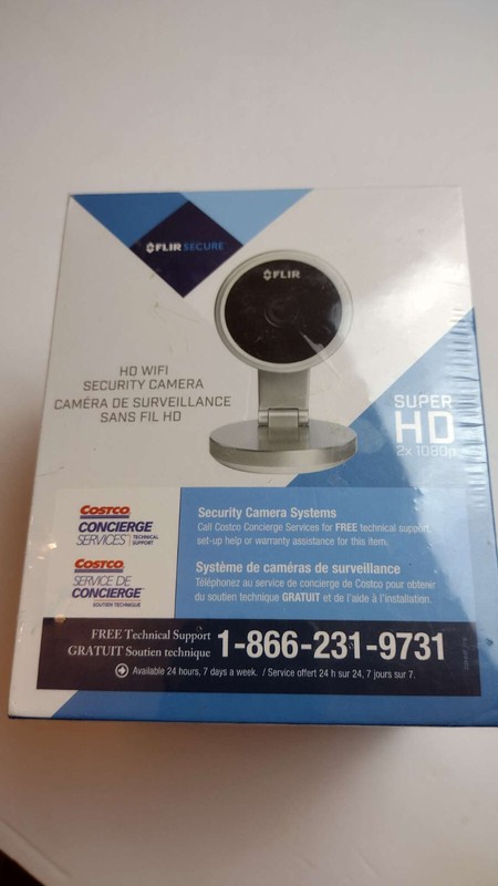 NEW FLIR SECURE Super HD 2x1080 camera