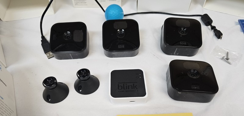 Blink Outdoor Security Cameras FOUR #BSM004 Safety w/Parts Home, RV gallery