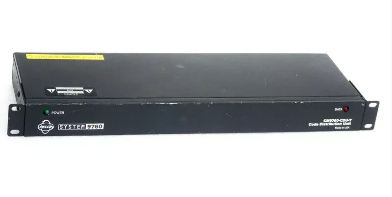 PELCO SYSTEM CM9760 CDU T MATRIX CODE DISTRIBUTION UNIT CCTV SECURITY CAMERA