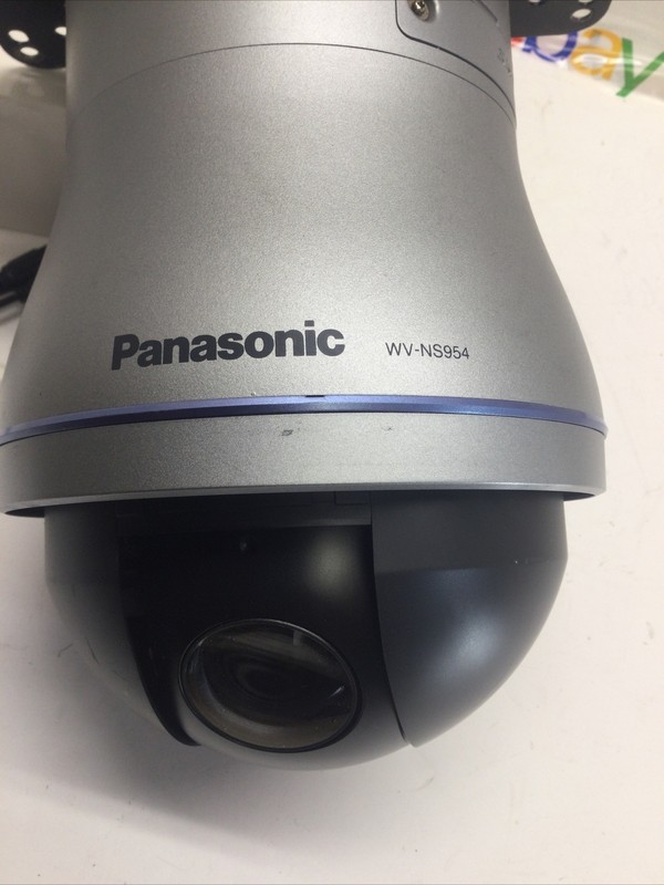 Panasonic WV-NS954 Network PTZ Dome Security Camera Day Night Surveillance 60 HZ gallery