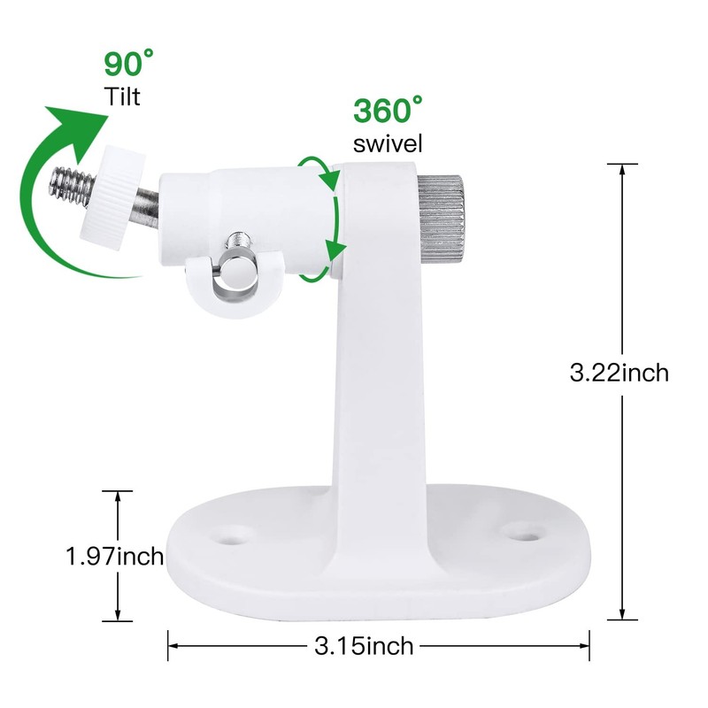 2Pack Adjustable Security Wall Mount Bracket for Google Nest Cam Outdoor or Indo gallery