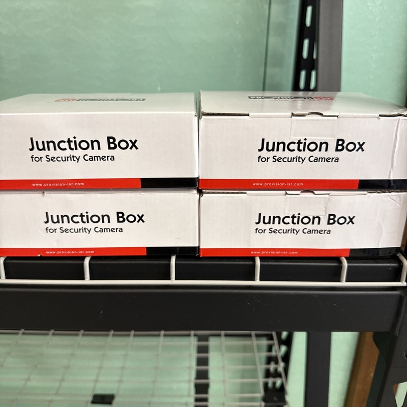 Provision ISR Junction Box for Security Camera PR-JB141P66 – Lot of 4