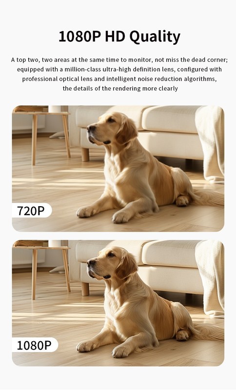 1080P 4MP Dual Lens PTZ IP Camera WiFi Human Detection Security Cam 2 Way Audio gallery