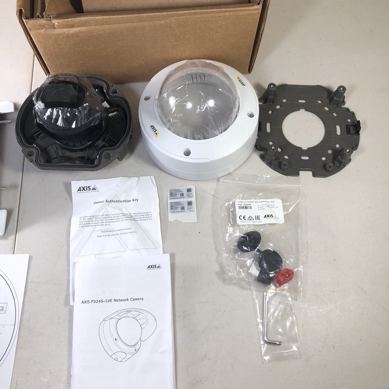 New Seal Axis P3245-LVE 01593-001 Indoor/Outdoor Network Security Camera System gallery