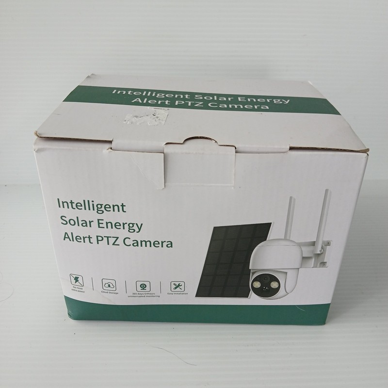 Intelligent Solar Energy Alert PTZ Security Camera