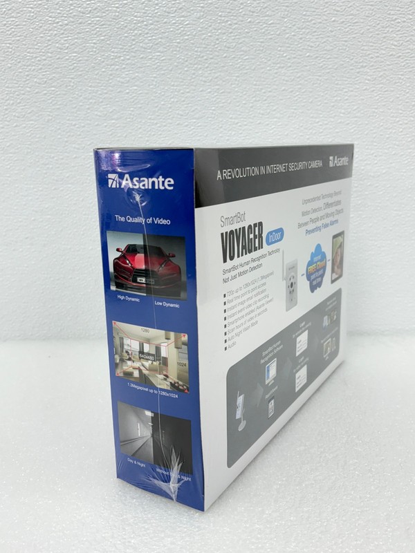 LOT OF 2 | Voyager Smartbot Network Security Camera Only - White NEW (SEALED) gallery