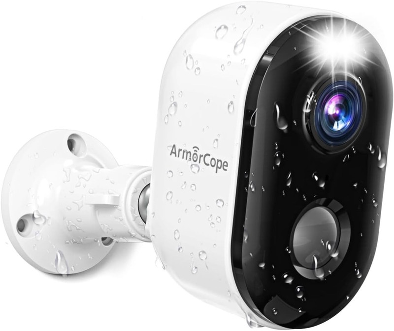 Security Cameras Wireless Outdoor, Battery Powered 2k Color Night Vision, AI ... gallery